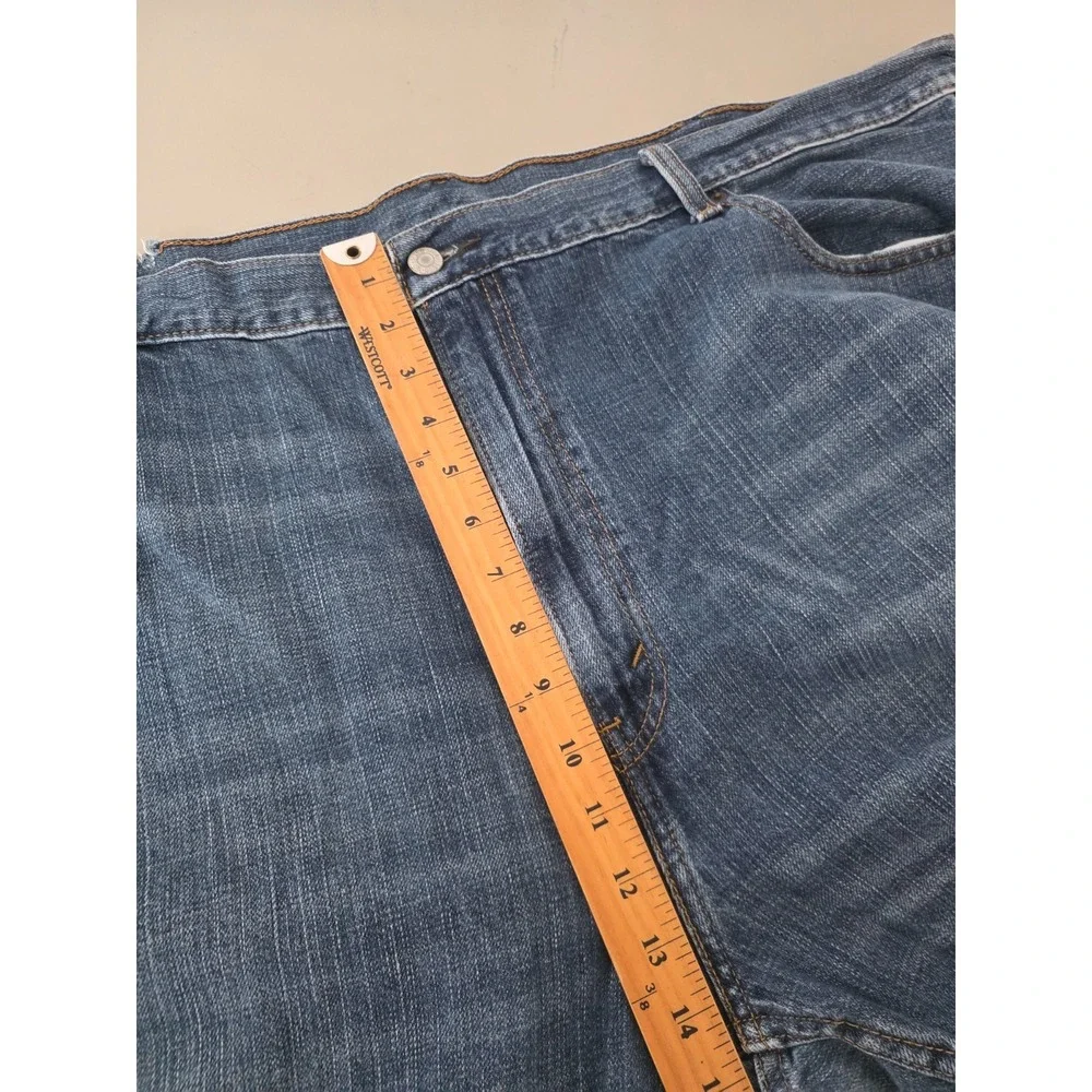 Levis 599 Jeans Mens 48 X 30 Blue‎ Giant Fit Baggy Loose Skater Medium Wash